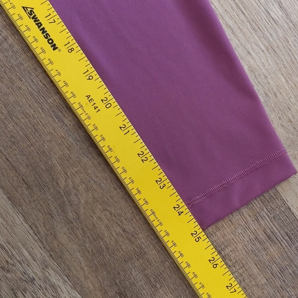 Lululemon Wunder Train HR Tight 25" Vintage Plum Size 8 - Picture 15 of 16